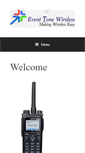 Mobile Screenshot of eventtone.com